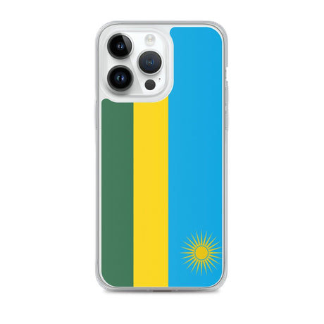 Coque de Télephone Drapeau du Rwanda - Pixelforma