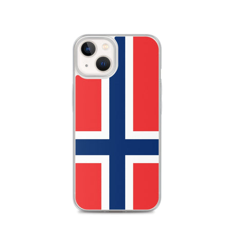 Coque de Télephone Drapeau du Svalbard et de Jan Mayen - Pixelforma