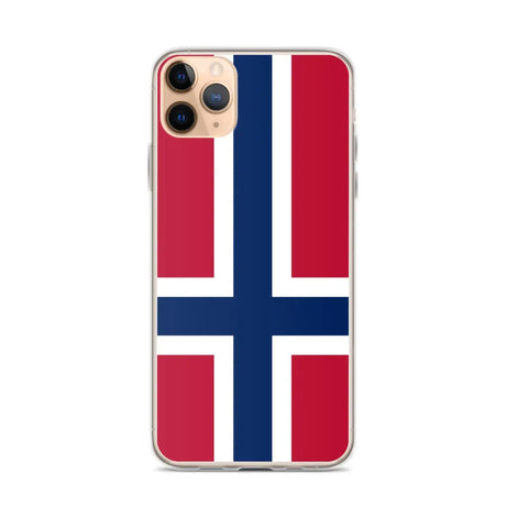 Coque de Télephone Drapeau du Svalbard et de Jan Mayen officiel - Pixelforma 