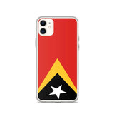 Coque de Télephone Drapeau du Timor oriental - Pixelforma 