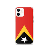 Coque de Télephone Drapeau du Timor oriental - Pixelforma 