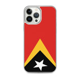 Coque de Télephone Drapeau du Timor oriental - Pixelforma 