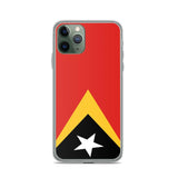 Coque de Télephone Drapeau du Timor oriental - Pixelforma