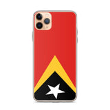 Coque de Télephone Drapeau du Timor oriental - Pixelforma