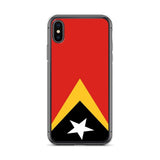 Coque de Télephone Drapeau du Timor oriental - Pixelforma