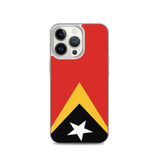 Coque de Télephone Drapeau du Timor oriental - Pixelforma