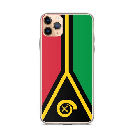 Coque de Télephone Drapeau du Vanuatu - Pixelforma