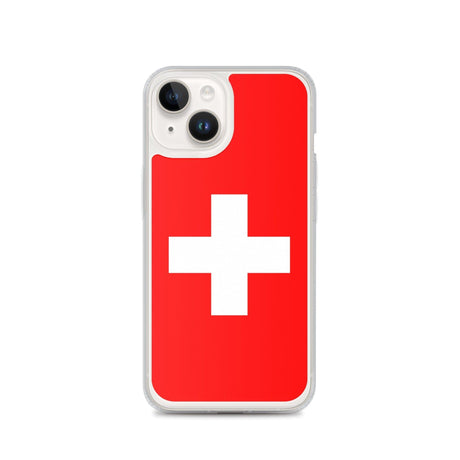 Coque de Télephone Drapeau et armoiries de la Suisse - Pixelforma