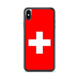 Coque de télephone drapeau et armoiries de la suisse - pixelforma