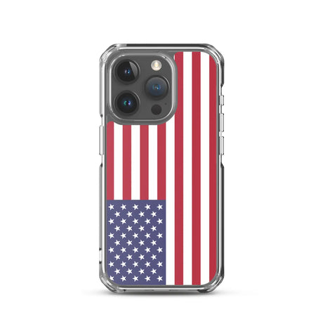 Coque de télephone drapeau états-unis - pixelforma
