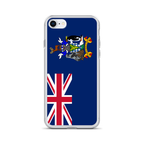 Coque de télephone drapeau géorgie du sud-et-les îles sandwich du sud - pixelforma