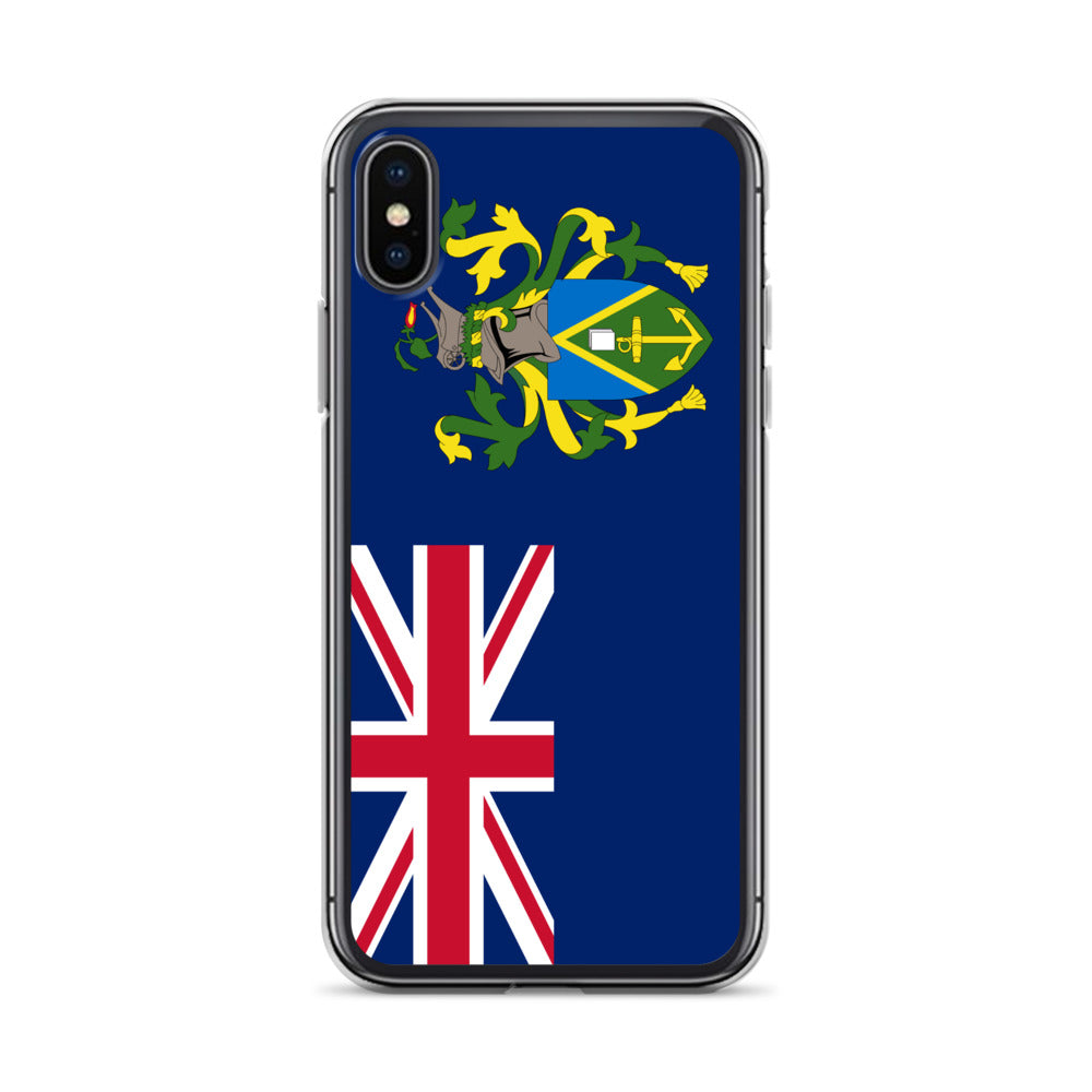 Coque de télephone drapeau îles pitcairn - pixelforma