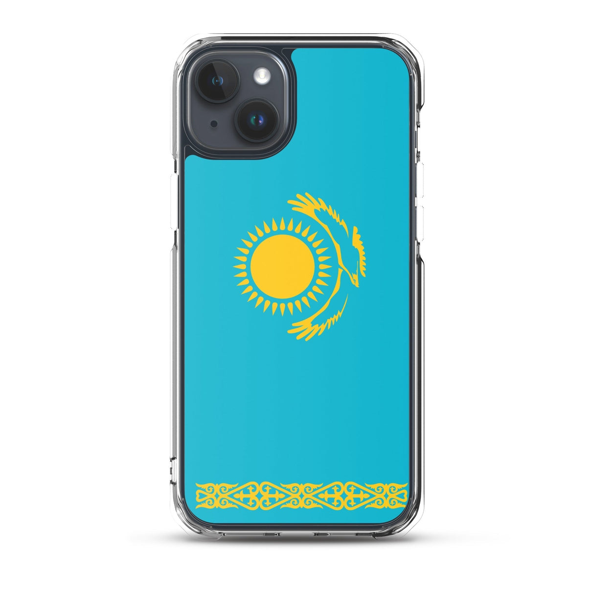 Coque de télephone drapeau kazakhstan - pixelforma