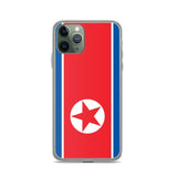 Coque de télephone drapeau corée du nord - pixelforma