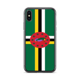 Coque de Télephone Drapeau de la Dominique - Pixelforma 