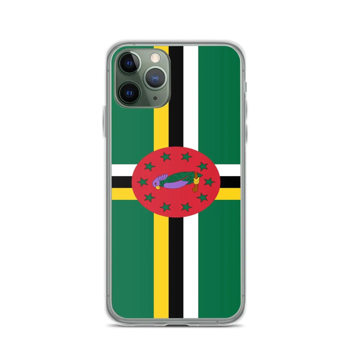 Coque de télephone drapeau dominique - pixelforma