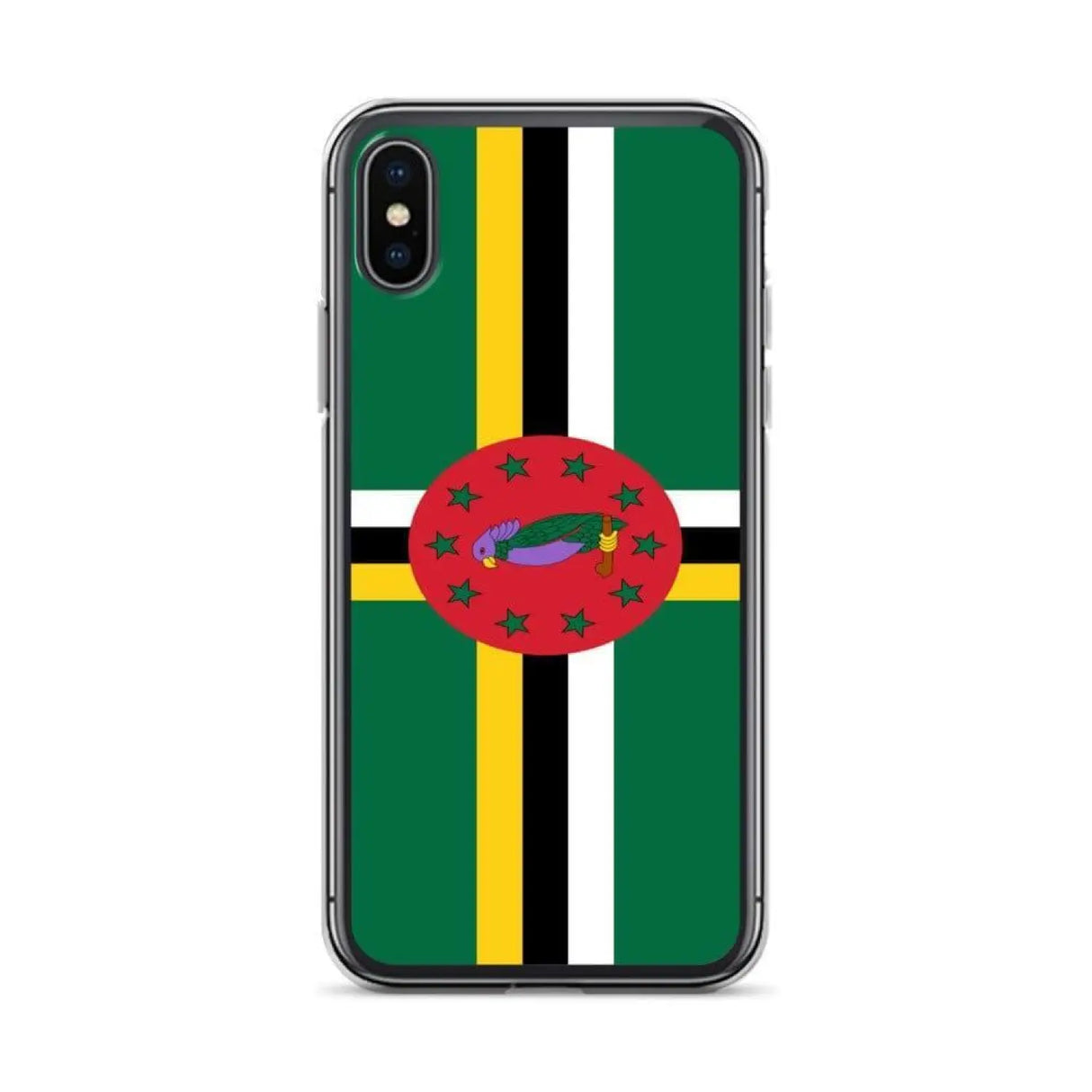 Coque de télephone drapeau dominique - pixelforma