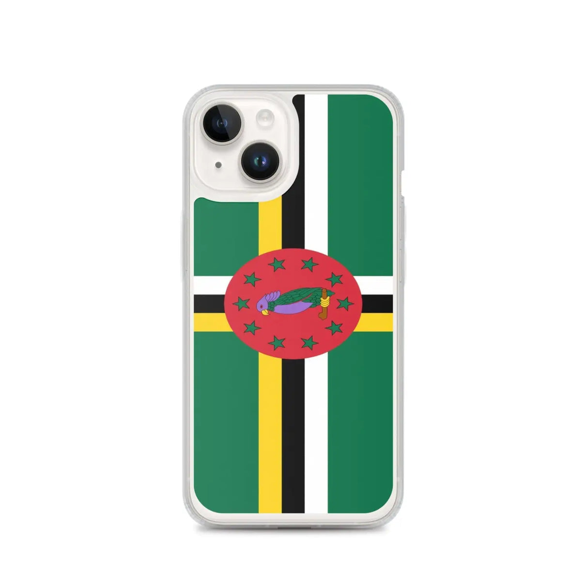 Coque de télephone drapeau dominique - pixelforma