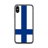 Coque de Télephone Drapeau de la Finlande - Pixelforma 