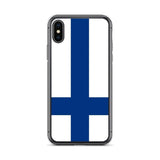 Coque de télephone drapeau finlande - pixelforma