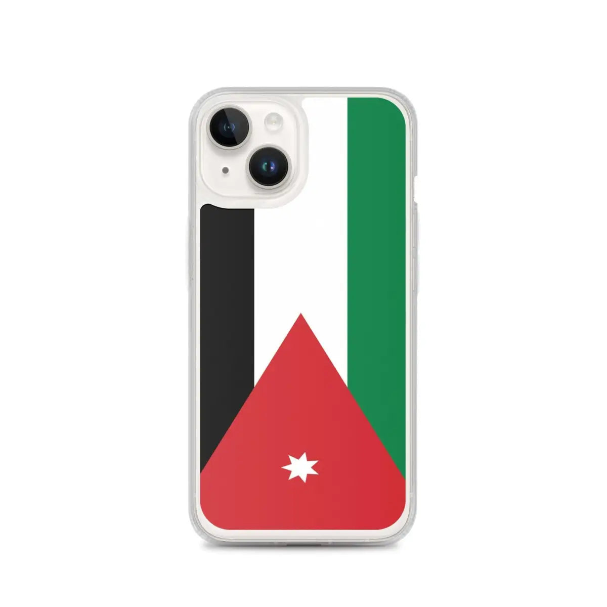 Coque de Télephone Drapeau de la Jordanie - Pixelforma 