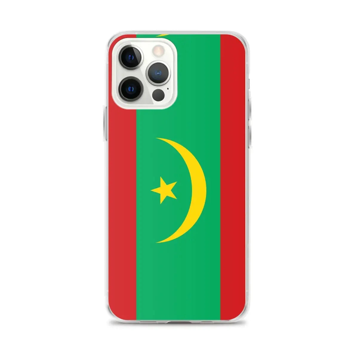 Coque de Télephone Drapeau de la Mauritanie officiel - Pixelforma 