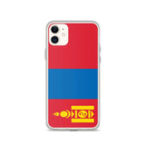 Coque de Télephone Drapeau de la Mongolie - Pixelforma 