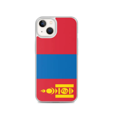 Coque de Télephone Drapeau de la Mongolie - Pixelforma 