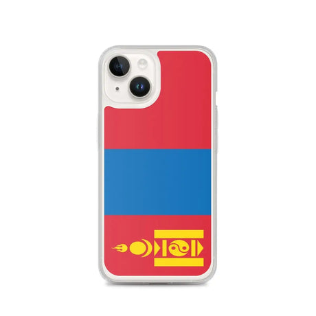 Coque de Télephone Drapeau de la Mongolie - Pixelforma 