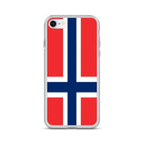 Coque de Télephone Drapeau de la Norvège - Pixelforma 