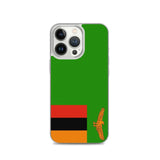 Coque de Télephone Drapeau de la Zambie - Pixelforma 