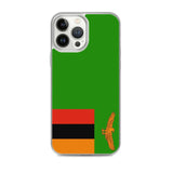 Coque de Télephone Drapeau de la Zambie - Pixelforma 