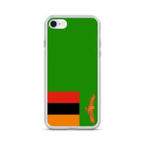 Coque de Télephone Drapeau de la Zambie - Pixelforma 