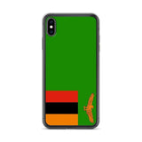 Coque de Télephone Drapeau de la Zambie - Pixelforma 