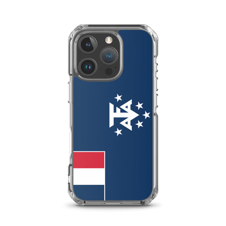 Coque de télephone drapeau l’antarctique française - pixelforma