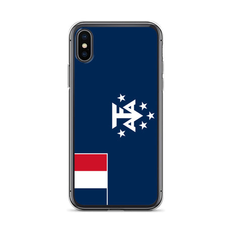 Coque de télephone drapeau l’antarctique française - pixelforma