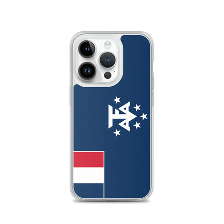 Coque de télephone drapeau l’antarctique française - pixelforma