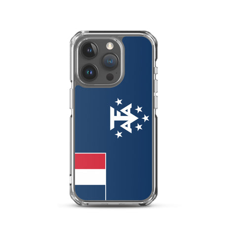 Coque de télephone drapeau l’antarctique française - pixelforma