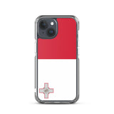 Coque de télephone drapeau malte - pixelforma