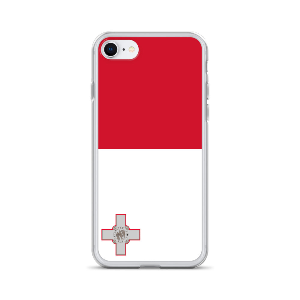 Coque de télephone drapeau malte - pixelforma
