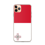 Coque de télephone drapeau malte - pixelforma
