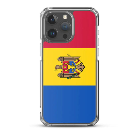 Coque de télephone drapeau moldavie - pixelforma
