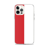 Coque de télephone drapeau monaco - pixelforma