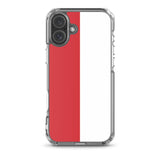 Coque de télephone drapeau monaco - pixelforma