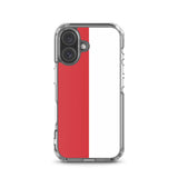 Coque de télephone drapeau monaco - pixelforma