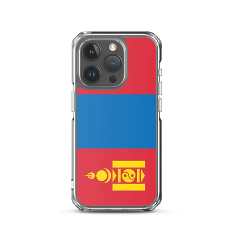 Coque de télephone drapeau mongolie - pixelforma