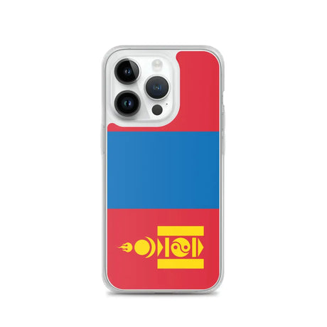 Coque de télephone drapeau mongolie - pixelforma