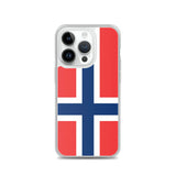 Coque de télephone drapeau norvège - pixelforma