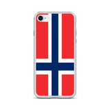 Coque de télephone drapeau norvège - pixelforma
