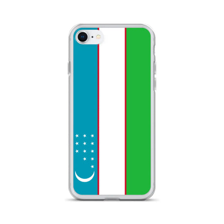 Coque de télephone drapeau ouzbékistan - pixelforma